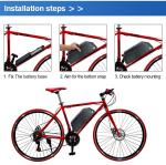 Lithium Ion E Bike Downtube Battery 36V 12Ah 20Ah for Bicycle Power Battery