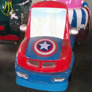 Wholesale Hansel fiber glass coin operated kids ride machine ride on toy car from china suppliers