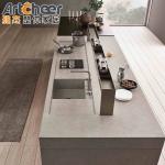 Upgrade Your Kitchen island cabinets with E0 Grade White Oak Material Blind