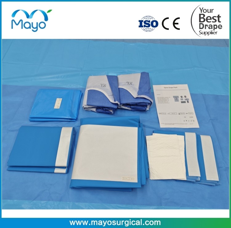 Sterile Surgical Lamino Spinal Drape With 3M Incision Film