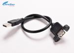 Copper Alloy USB Extension Wire 10m OHM Insulation Resistance 300mm Length