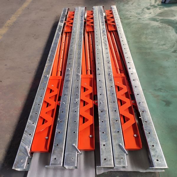 ICF Braces 2mm Thickness Steel Bracing For ICF Walls Customized Color