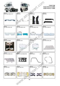Wholesale FUSO F380 FP510 Truck Spare Parts accesories body parts from china suppliers