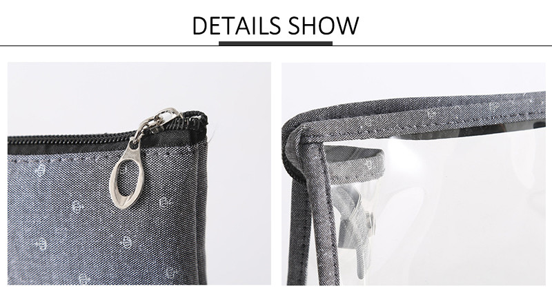 Water Resistant Polyester SGS Travel Toiletry Bag