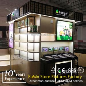 Wholesale white wood cosmetic display case from china suppliers