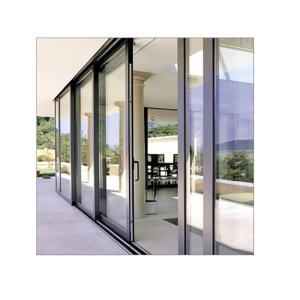 Wholesale Clear View Sliding Doors For Hotel Apartment Free Design Standard Double Glazing from china suppliers