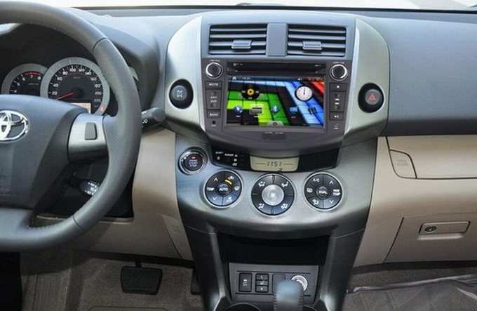 Ouchuangbo Toyota RAV4 DVD radio with gps navigation mp4 mp3 player OCB-8620