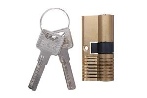 Wholesale Locksmith Practice Cutaway Cylinder Lock (Right Blade) from china suppliers
