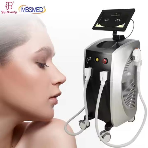 Multifunction Black Gold DPL IPL NIR Skin Whitening Spot Removal Hair Removal