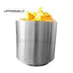 Stainless Steel Outdoor BBQ Wood Smokeless Cook Stove for Picnic Camping G.W. 8
