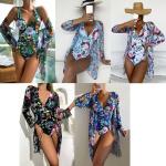 Two Piece Hot Bikini Swimwear Spinning Gauze Sexy Skimpy Bikini Women UPF50++