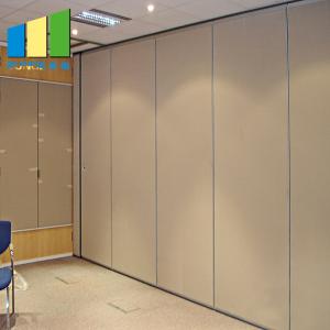 Wholesale Hanging Movable Wood Folding Soundproof Acoustic Room Divider For Banquet Hall from china suppliers