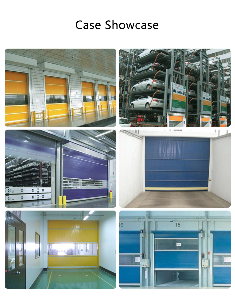 Fast rolling door| UL/CE Certified | 2.5m/s Airport & Pharma Grade