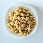 Halal/Haccp Dried Roasted Wasabi/BBQ/Spicy Flavor Green Peas Snack Natural