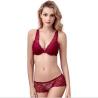 Buy cheap Factory Wholesale Sexy Underwire Elastic Lace Strap Adjustable Bra Sets from wholesalers