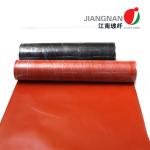 Heat Resistant Silicone Coated Fiberglass Fabric Smooth Surface High Heat