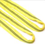 multi colors Wll 3 Ton Round Lifting Slings Long Working Life EN1492-2 Standard