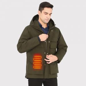Wholesale Premium Autumn and Winter Smart Heating Cotton Ski Jackets 7.4V Battery Men