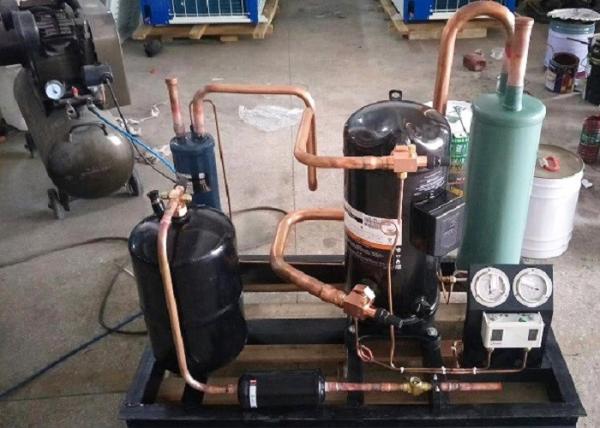 6HP Copeland Scroll Outdoor Refrigeration Condensing Unit For Walk In Cooler &
