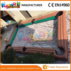 Wholesale Small Inflatable Sports Games Inflatable Football Pitch With CE / UL Blower from china suppliers