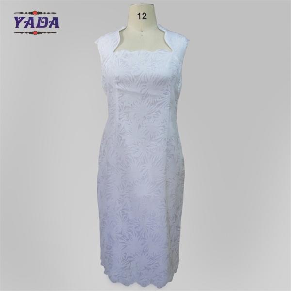 Customize neck design fashion summer women dress clothing dresses ladies office
