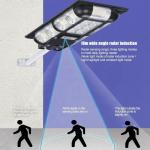 Waterproof Integrated Solar Street Light 200w High Lumen LED Street Light With