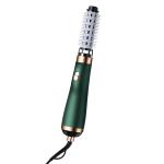 Green Electric Straightening Brush With Intelligent Temperature Control