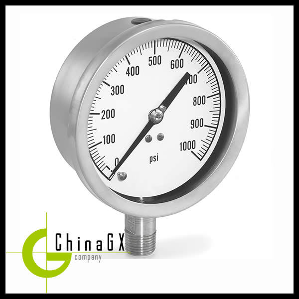 Cheap all stainless steel medical pressure manometer