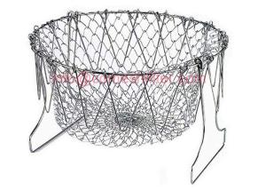 Wholesale Net Kitchen Cooking Tool Fry Basket Strainer For Fried Food Or Fruits from china suppliers