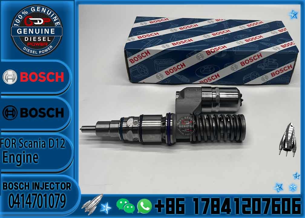 GAMEN Brand New Common Rail Fuel Injector Assembly 0414701063 0414701078 0414701079 for SCANIA R500 1548472 1766553 1539