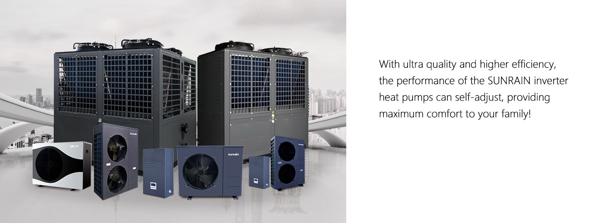 380-415V Commercial Swimming Pool Heat Pump Unit Electric R410a