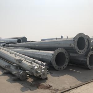 Wholesale Customized Length Tubular Steel Pole Variable Powder Coating Highly Durable from china suppliers