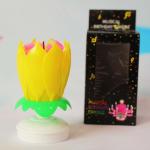 Birthday Cake Candle Lotus Singing Birthday Cake Firework Candle Birthday Party