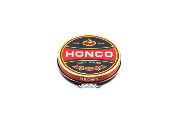 1-1/8oz 32g Premium Cream Brown Shoe Polish Leather Shine Boots Care Gift For