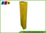 Cardboard POP Side Wing Display , Metal Pegs Product Display Stands For Skipping
