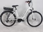 250W Electric City Bike , Aluminum Alloy Electric Road Bike Custom Color