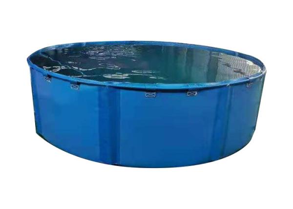 5000L Flexible Metal Frame PVC Tarpaulin Fish Tank Collapsible Fish Tank Diy