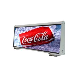 China Pixel RGB Taxi Roof LED Display SMD 990*395*110mm Digital Signage on sale