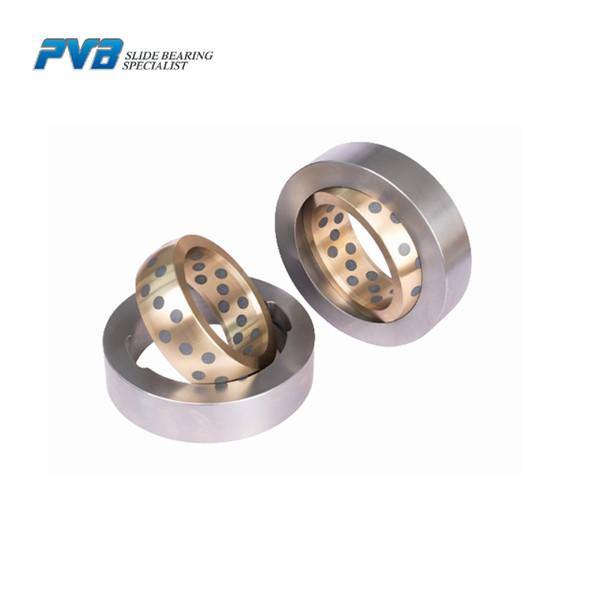 SS316 Stainless Steel Outer Ring C86300 PTFE Plugged Oiles Bearing 500 Spherical