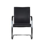 2mm Tube Revolving Computer Desk Chair Staff 3d Adjust Without Wheels BIFMA