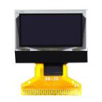 White PMOLED 0.96 Oled Display 128x64 2.6-3.5V Folding Type
