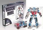 EN71 7P Alloy Assembling Children'S Building Blocks 563 Pcs DIY Educational
