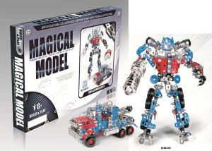 Wholesale EN71 7P Alloy Assembling Children'S Building Blocks 563 Pcs DIY Educational from china suppliers