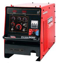 Wholesale High Efficiency Lincoln Welding Machine Controlled Invertec CV/CC 500 GMAW FCAW from china suppliers