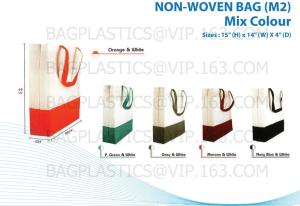 Wholesale recycle printable non woven bag,non woven carry bag,non woven tote bag, Promotional pp coated custom printed recycled ec from china suppliers