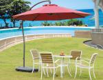 Windproof Single Patio Umbrella Beach Sunshade Umbrella Free Standing