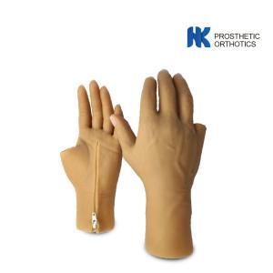 Wholesale Customized Cosmetic Zipper Prosthetic Gloves Silicone from china suppliers