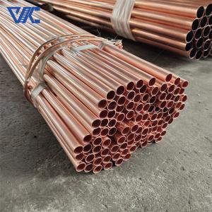 Wholesale 99.9% Pure Copper Pipe C12200 Copper Tube for air conditioning systems from china suppliers