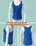 Knitted, Crocheted, Tassel, Women Floral, Crochet Sleeveless Vest Tank Top Tunic