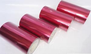 Wholesale Special Tape Colored Pet Film , Heat Resistance Red Colored Plastic Film from china suppliers